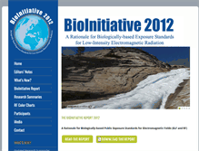Tablet Screenshot of bioinitiative.org